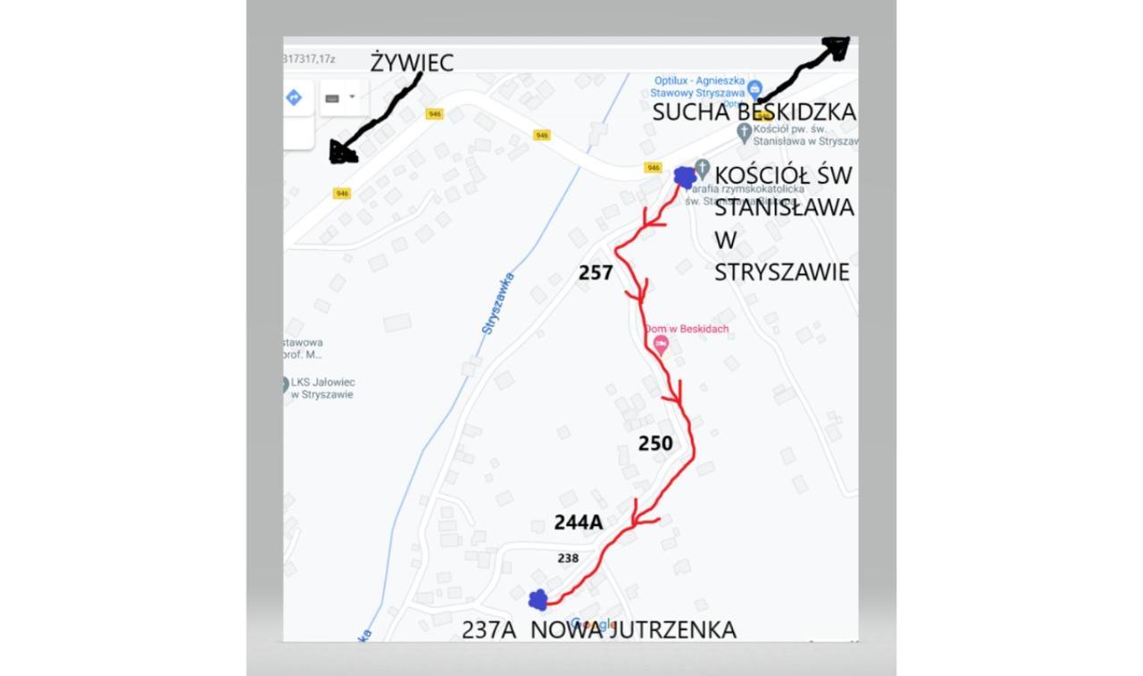 Appartamento Nowa Jutrzenka Stryszawa Esterno foto
